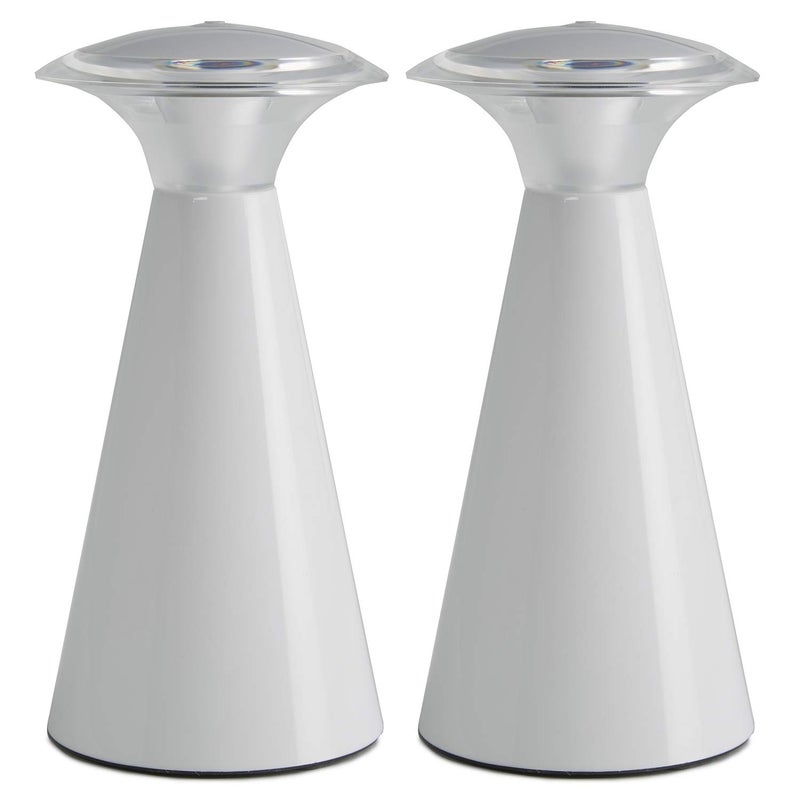 LIGHT IT! by Fulcrum 24416-108 Lanterna Touch, White, 2 Pack - Image 1